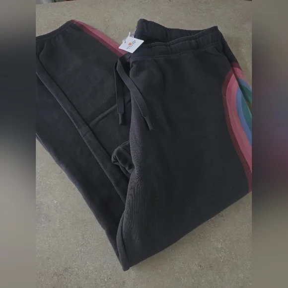 Marine Layer Cloud 9 Fleece Anytime Sweatpant Sz L - Picture 2 of 4